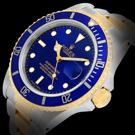 rolex submariner blu acciaio prezzo|Rolex Submariner stampata.